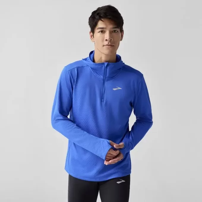 Felpa con cappuccio termica Brooks Notch 3.0 Felpa con cappuccio termica Brooks Notch 3.0