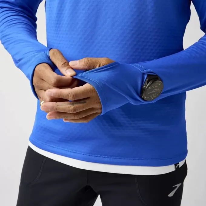 Felpa con cappuccio termica Brooks Notch 3.0 Felpa con cappuccio termica Brooks Notch 3.0