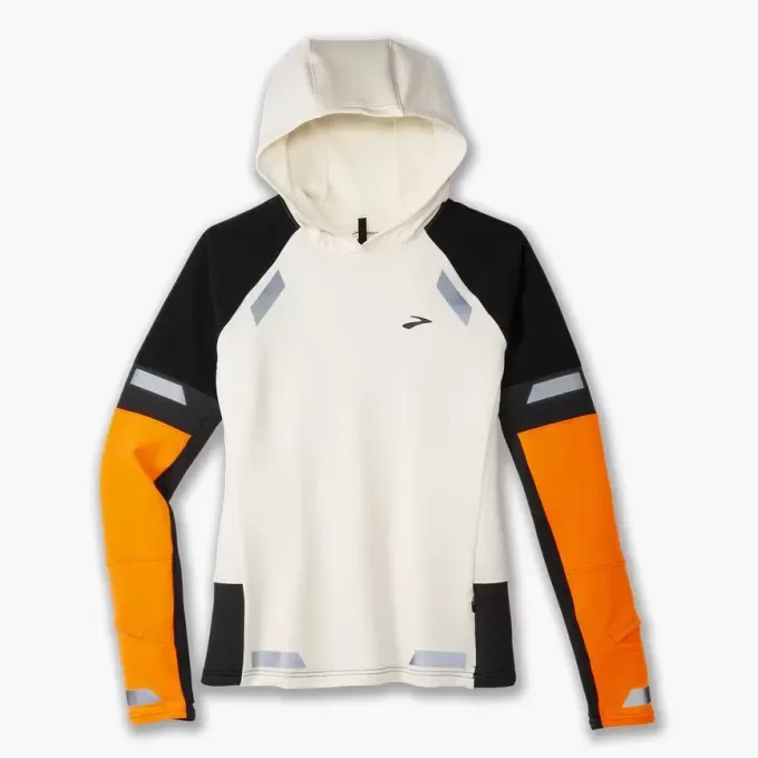 Felpa con cappuccio termica Brooks Run Visible 2.0