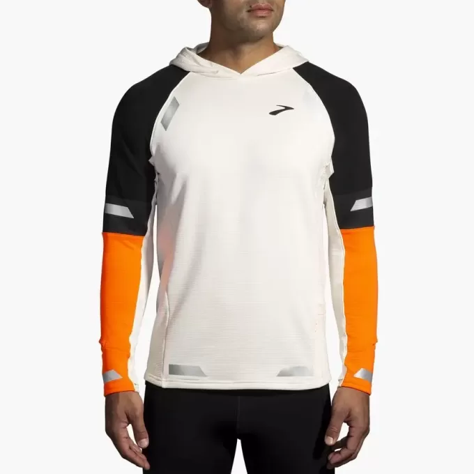 Felpa con cappuccio termica Brooks Run Visible 2.0 Felpa con cappuccio termica Brooks Run Visible 2.0