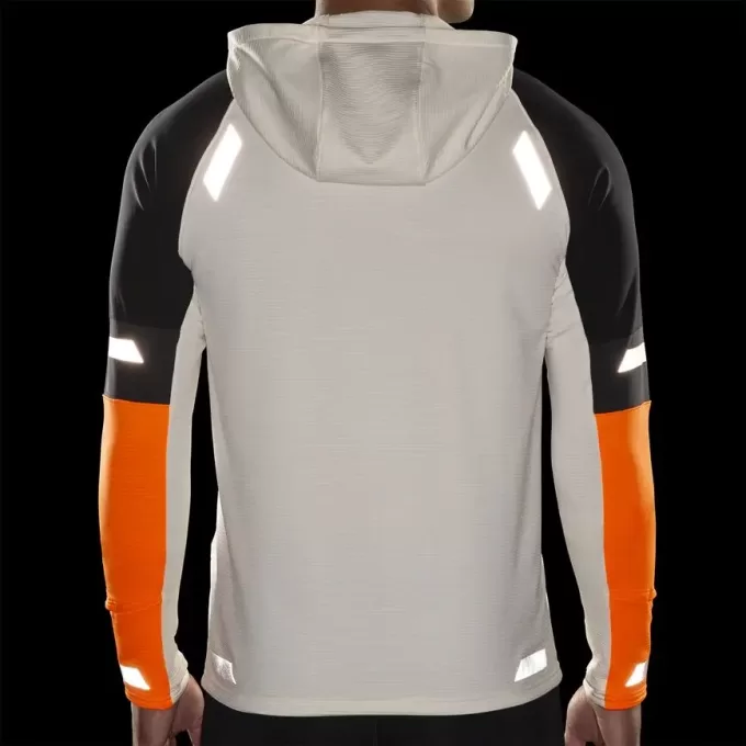 Felpa con cappuccio termica Brooks Run Visible 2.0 Felpa con cappuccio termica Brooks Run Visible 2.0