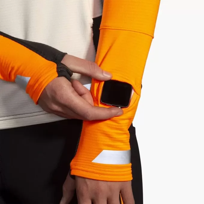 Felpa con cappuccio termica Brooks Run Visible 2.0