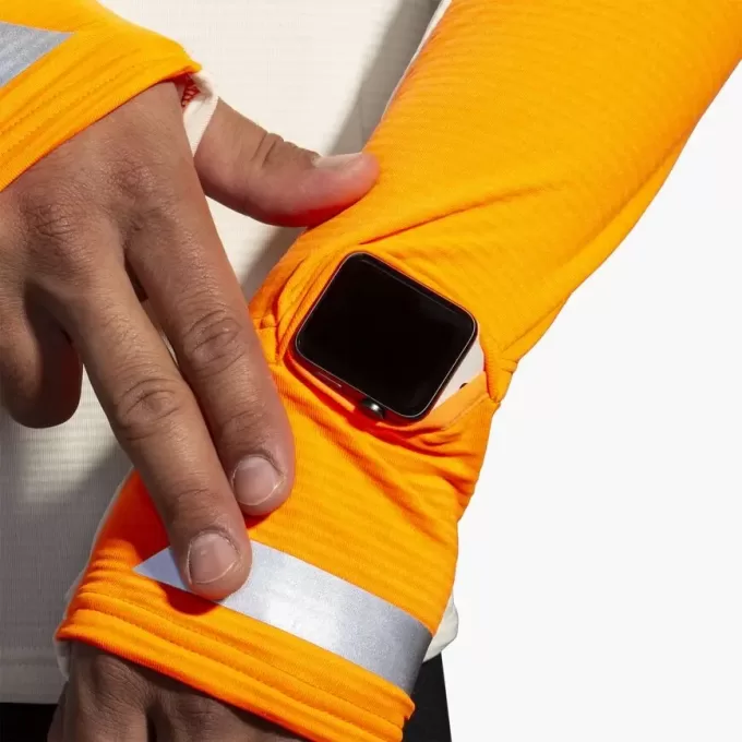 Felpa con cappuccio termica Brooks Run Visible 2.0 Felpa con cappuccio termica Brooks Run Visible 2.0