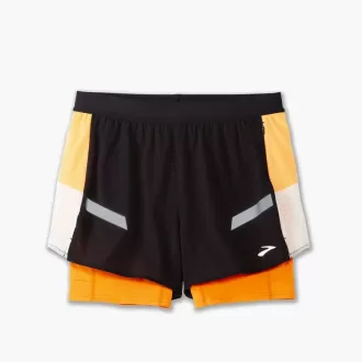 Pantaloncini 2 in 1 Brooks Run Visible 4″ 2.0