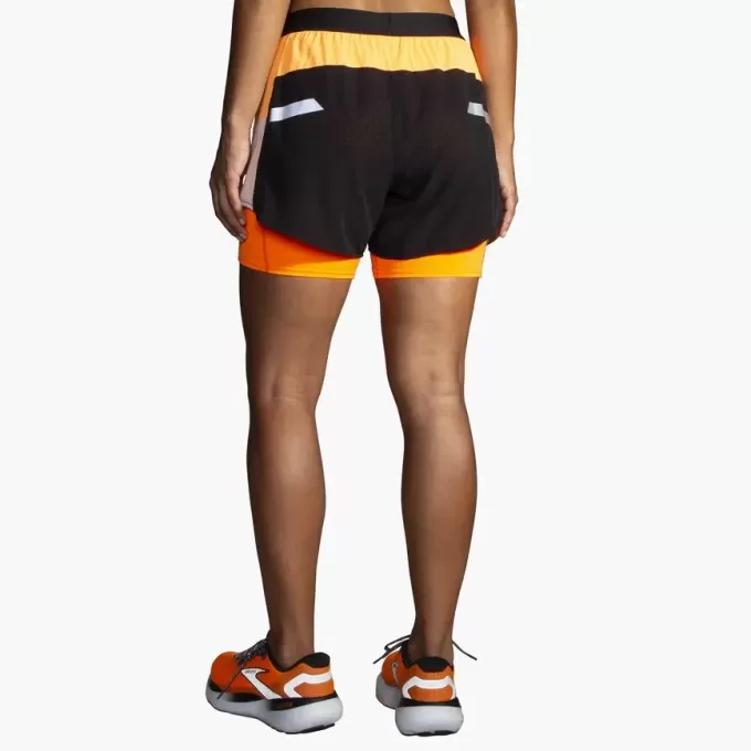 Pantaloncini 2 in 1 Brooks Run Visible 4″ 2.0