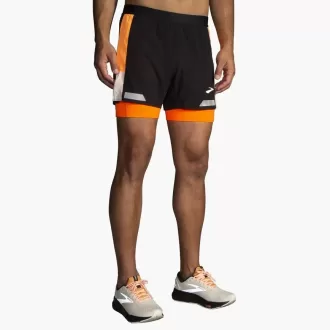 Pantaloncini 2 in 1 Brooks Run Visible 5″ 2.0