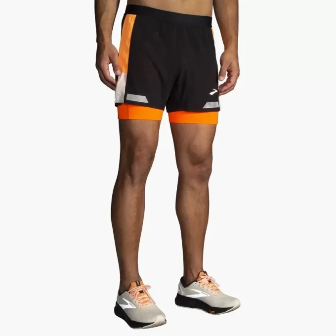 Pantaloncini 2 in 1 Brooks Run Visible 5″ 2.0 Pantaloncini 2 in 1 Brooks Run Visible 5″ 2.0